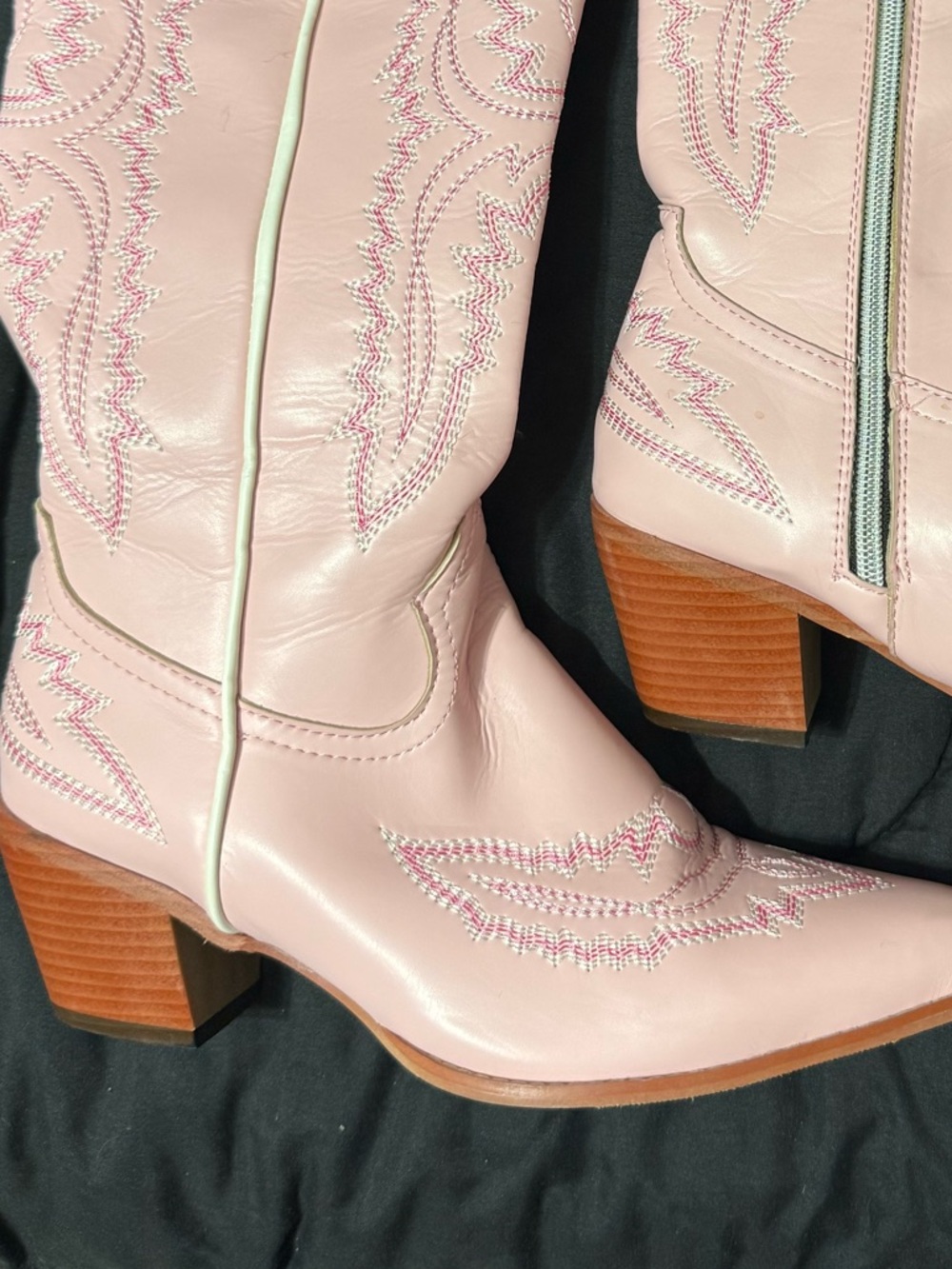 Ariat replica Pink Western Embroidered Mid-Calf Boots - Women 8.5/ 39